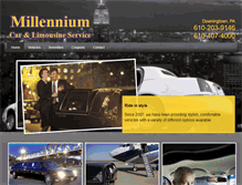 Tablet Screenshot of luxurycabandlimo.com